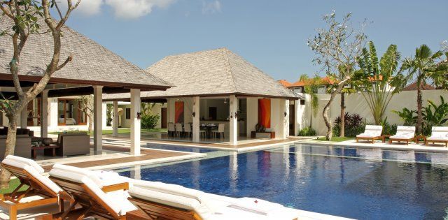 Villa Asante, Pool-Deck