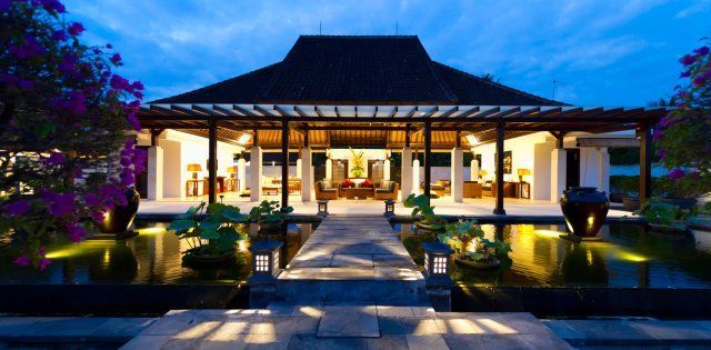 Villa Kailasha, Salle de séjour