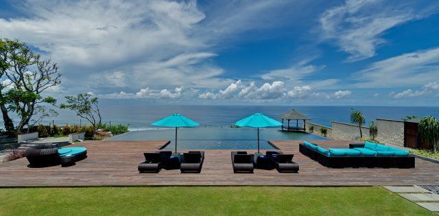 Villa The Pala Pandawa Cliff Estate, Piscina con vista al océano