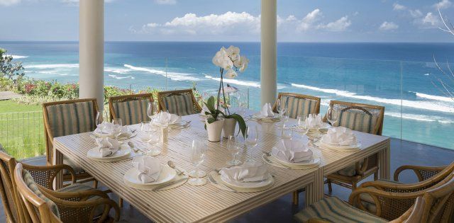Villa Markisa - Pandawa Cliff Estate, Dining With Ocean View