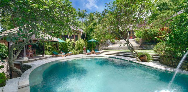 Villa Bougainvillea, Pool und Garten
