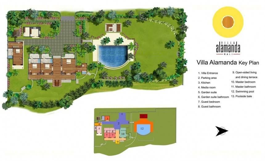 Villa Alamanda Floor Plan